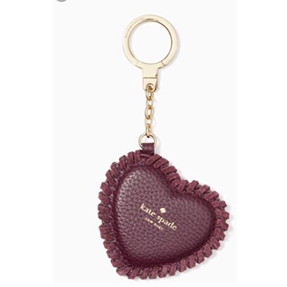 Kate Spade heart Bag Charm/keychain - Picture 8 of 8